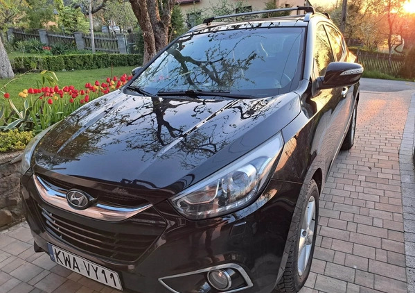 Hyundai ix35 cena 29900 przebieg: 362398, rok produkcji 2013 z Andrychów małe 56